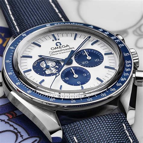 omega snoopy 50th anniversary watch.